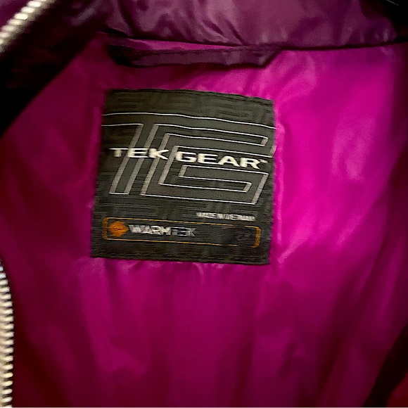 TEK GEAR Plum Lightweight Quilted Puffer Jacket Size 2X NWT - Picture 8 of 13